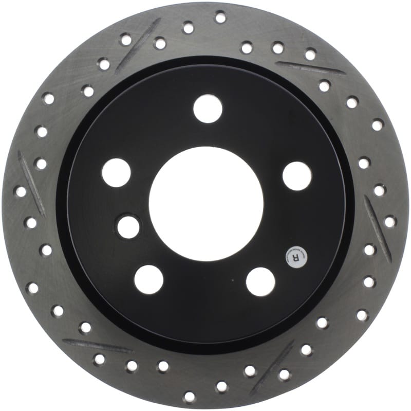 Stoptech — StopTech Sport Drilled & Slotted Brake Rotor; Rear Right
StopTech Sport Drilled/Slotted Brake Rotor; Rear Right