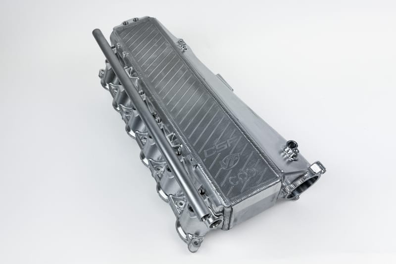 CSF — BMW Gen 1 B58 Charge Air Cooler Manifold - Raw Billet