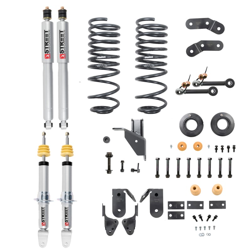 Belltech — Front And Rear Complete Kit W/ Street Performance Shocks
LOWERING KIT W/ STREET PERFORMANCE SHOCKS - 1063SP