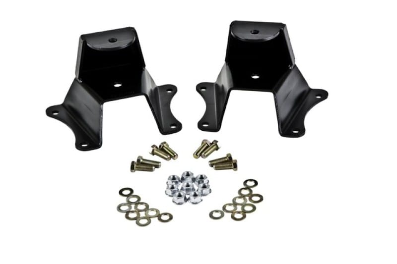 Belltech — HANGER KIT | 3 INCH DROP (FRONT HANGER) - 6802
3" Drop Leaf Spring Hanger Kit (Front Hanger)