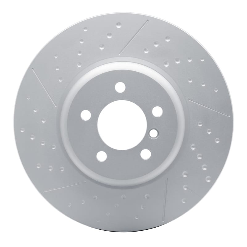 DFC — DFC Hi-Carbon Alloy Rotor - Dimpled and Slotted - Aluminum Hat