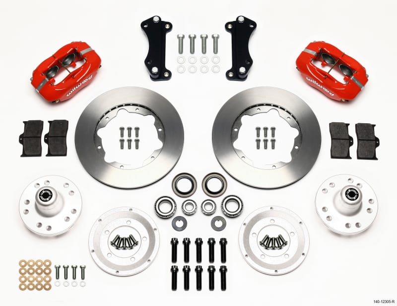 Wilwood — KIT,FRONT,HEIDTS TRI-5,2in. DROP,FDLI 11.00,RED