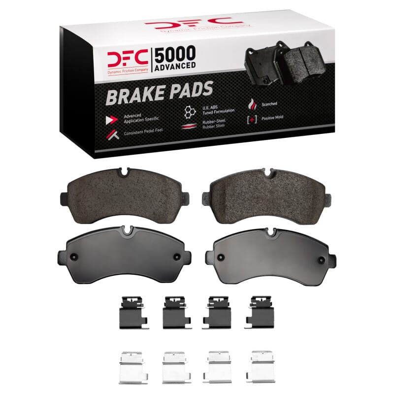 DFC — DFC 19-25 Freightliner Sprinter 1500 Front 5000 Advanced Low Metallic Brake Pads and Hardware Kit