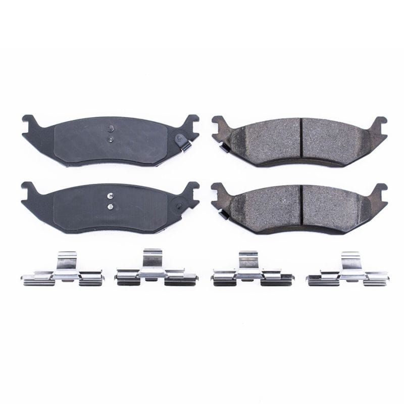 PowerStop — PowerStop - Z17 Low-Dust Ceramic Brake Pads with Hardware
