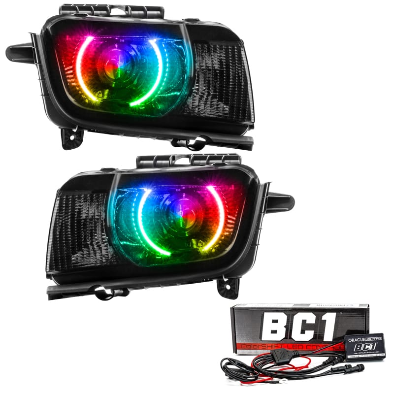 ORACLE Lighting — ORACLE 2010-2013 Chevrolet Camaro Pre-Assembled LED Halo Headlights - (RS)