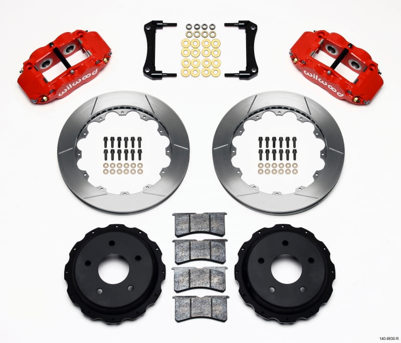 Wilwood — KIT,REAR,CAMARO,98-02,12.88 ROTOR RED