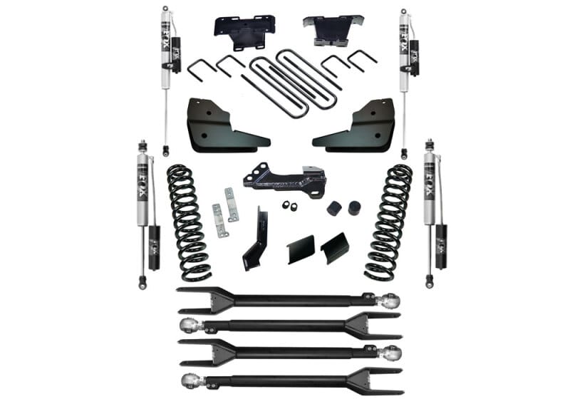 Superlift — 4" 4-Link Lift Kit - 23-25 F-250/F-350 4WD - Diesel - w/Fox 2.0 Reservoir Shocks
4in. 4-Link Lift Kit-23-25 F-250/F-350 4WD-Diesel-w/Fox 2.0 Reservoir Shocks