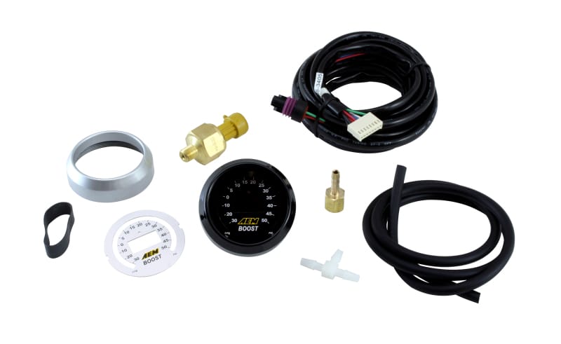 AEM — AEM Classic Digital Hi-Boost Gauge Kit