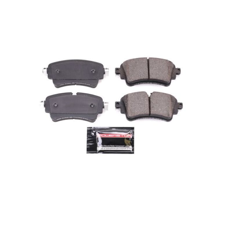 PowerStop — PowerStop - Z23 Daily Driver Carbon-Fiber Ceramic Brake Pads with Hardware Kit
