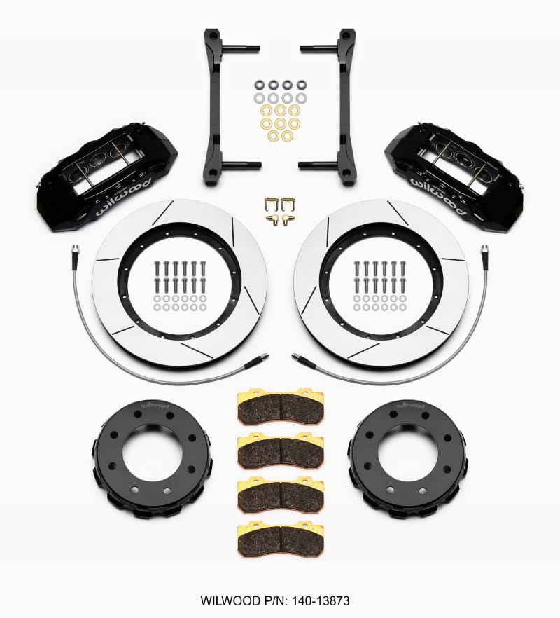 Wilwood — KIT,FRONT,GM 2500 HD,2011-2019,TX6R 15.00x1.50 ROTOR,BLACK