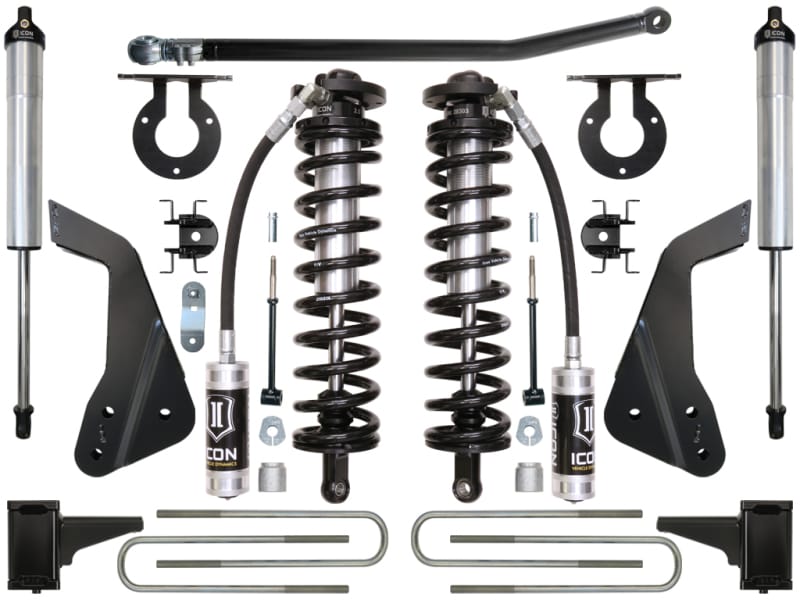 ICON — 05-07 FORD F-250/F-350 4-5.5" STAGE 2 COILOVER CONVERSION SYSTEM