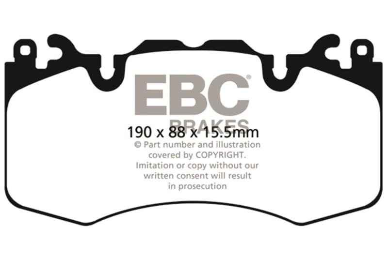 EBC — EBC 13+ Land Rover Range Rover 3.0 Supercharged Extra Duty Front Brake Pads
Disc Brake Pad