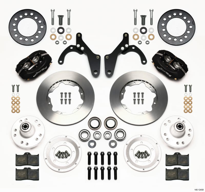 Wilwood — KIT,FRONT,IMPALA 59-64,VETTE 63-64,FDLI 11.00,BLACK POWDER COAT