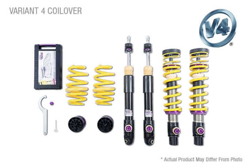 KW — Adjustable Coilover Suspension with Hydraulic Front Axle Noselift System
KW COILOVER KIT V4 + HLS2  - 3A7102AM