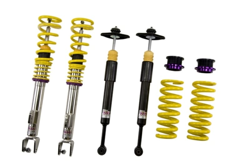 KW — Height adjustable stainless steel coilover system with pre-configured damping
KW COILOVER KIT V1 - 10227016