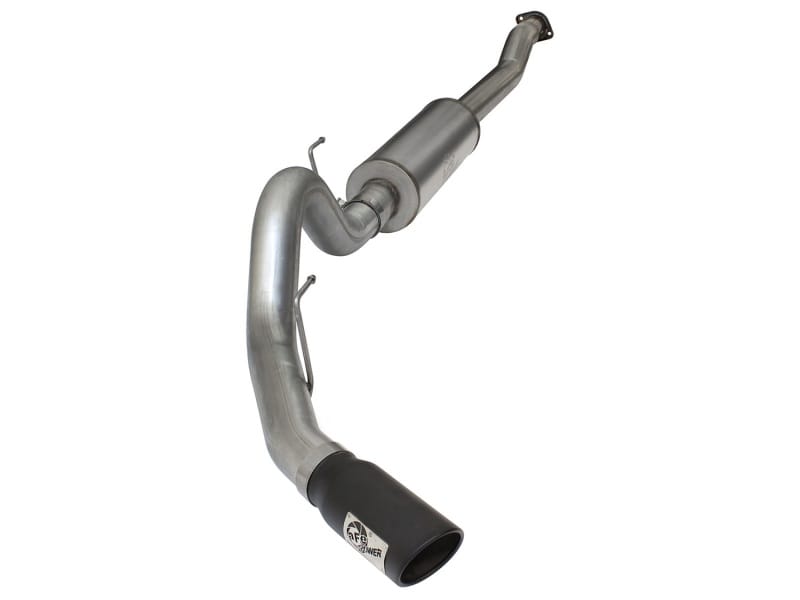 aFe — MACH Force-Xp 4 IN Stainless Steel Cat-Back Exhaust System w/Black Tip