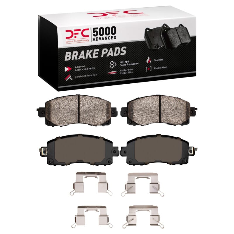 DFC — DFC 5000 Advanced Pads - Ceramic and Hardware Kit