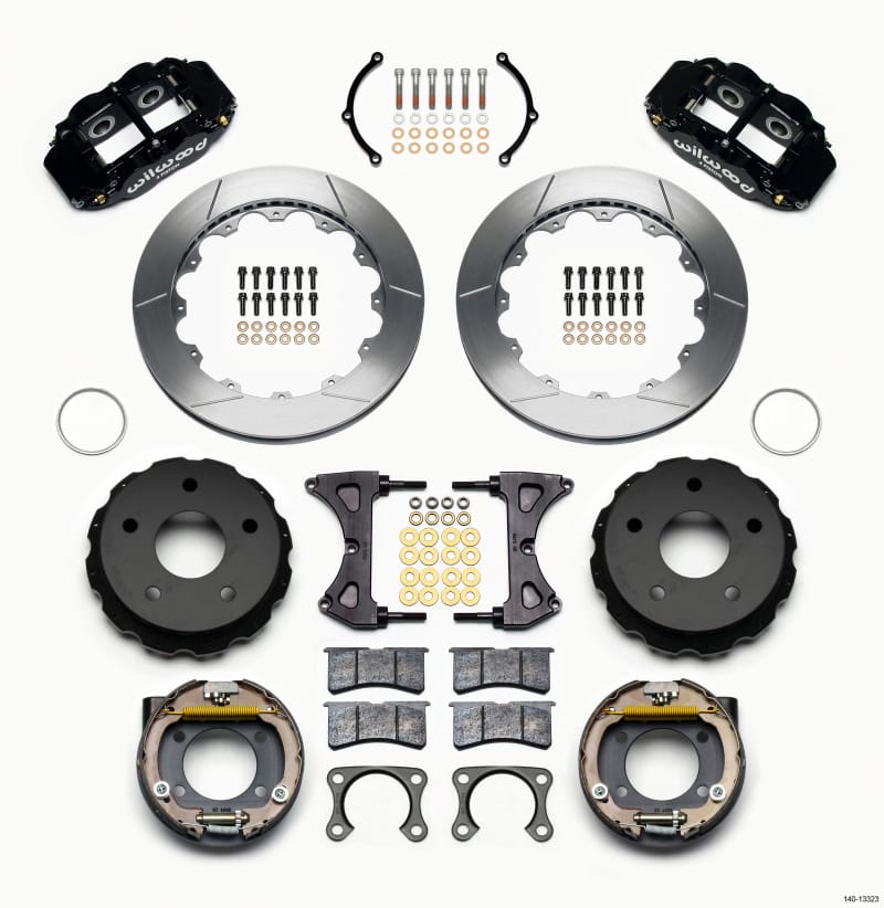 Wilwood — KIT,REAR,DISC/DRUM,BIG FORD,2.36 OFFSET FNSL4R,5x5.50 BC,12.88 ROTOR
