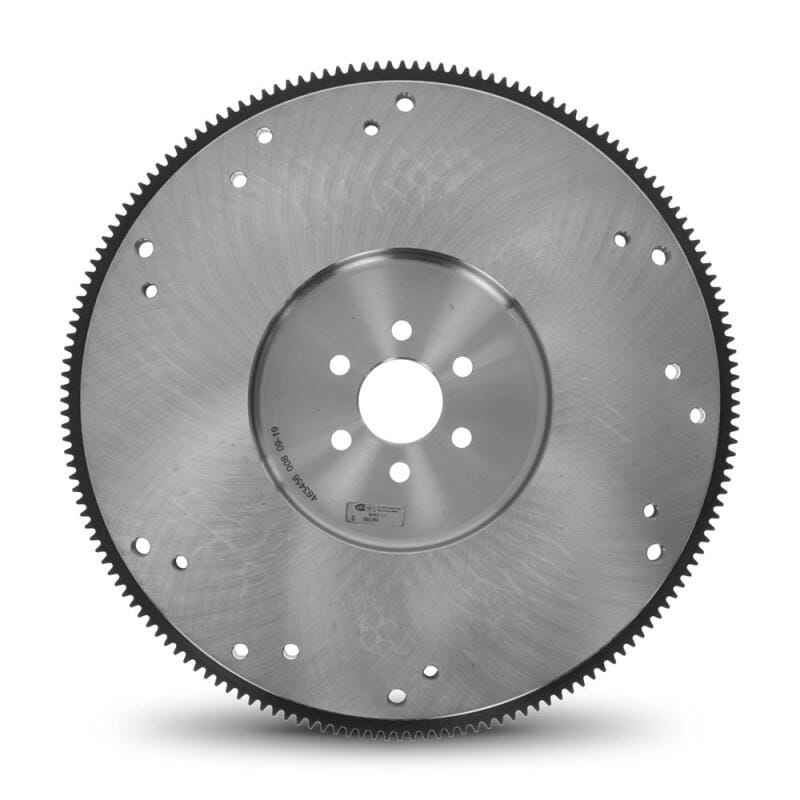 McLeod Racing — Flywheel: Steel: Ford: 1996-10 4.6L: 6 Bolt Crank: 164T: 20 Lbs
Flywheel: Steel:Ford:1996-10 4.6L:0Bal:20Lbs:6Blt Crank:164T
STEEL FLY. FORD 4.6/5.4L MUSTANG LIGHTENED 6 BLT CRK 164