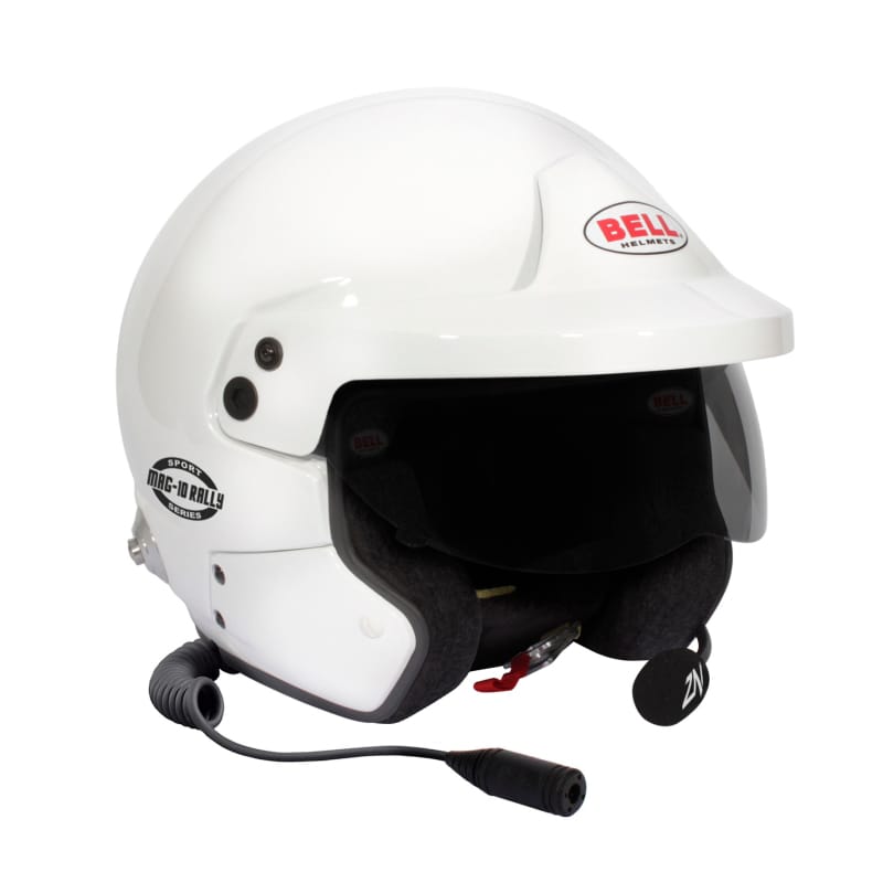 Bell — Bell Mag-10 Rally Sport (HANS) XSM FIA8859 - Size 55-56 (White)