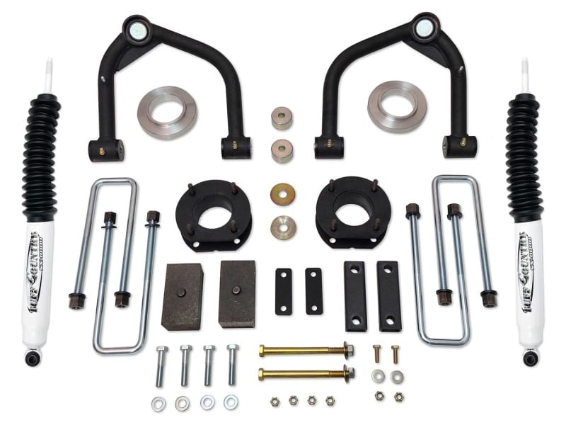 Tuff Country — 2007-2022 Toyota Tundra 4x4/2wd-4in. Lift Kit by (Excludes TRD Pro) (SX6000 Shoc