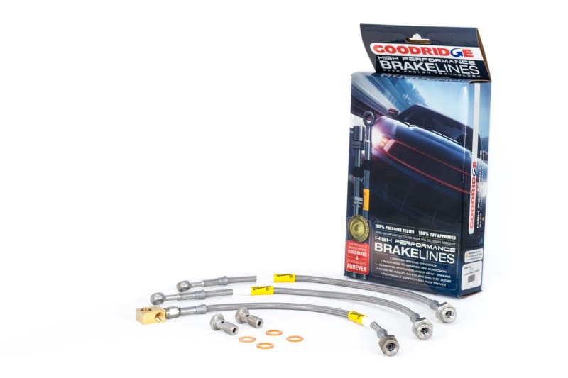 Goodridge — G-STOP SS Braided Brake Line Kit