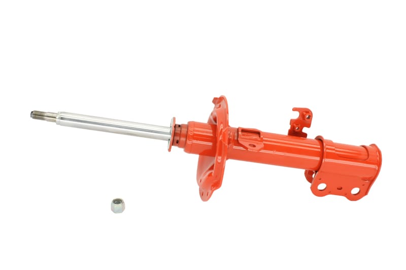 KYB — KYB AGX manually-adjustable shocks and struts allow you to design your own ride control performance without special tools, quickly and as often as you want. Enthusiasts can increase individual corner damping rates up to 125% more than the vehicles OEM design.  For ease of access, depending on vehicle application, the KYB AGX either has an eight position knob or a four position screwdriver slot. However, both offer the same overall capability. One simple adjustment increases both rebound and comp
Damping Rate Adjustable Strut