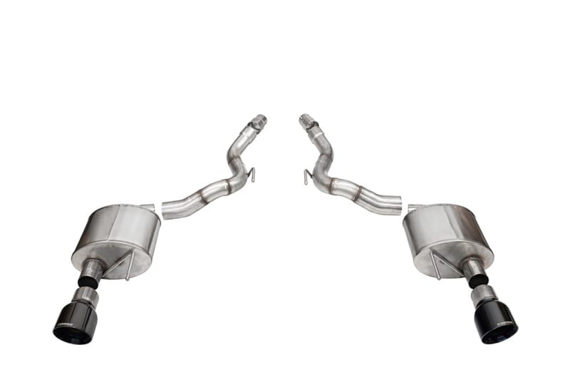 CORSA Performance — Corsa 2024+ Ford Mustang GT Sport Axle-Back Dual Rear Exit with 4.5in Black PVD Pro-Series Tips
Exhaust