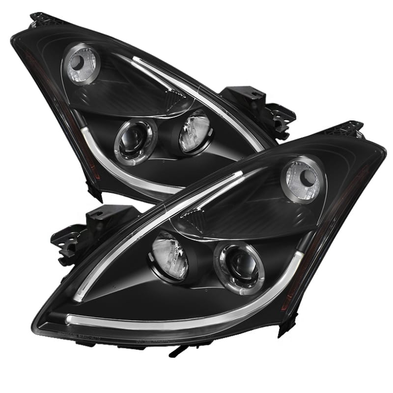 SPYDER — Projector Headlights - Light Tube DRL - LED Halo - Black
Halo DRL LED Projector Headlight