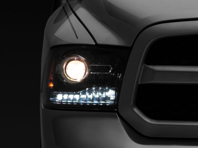 Raxiom — LED Halo Headlights with Switchback Turn Signals
Black Housing
Clear Lens