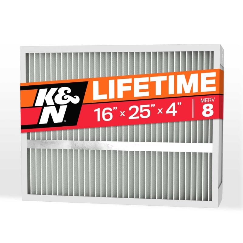 K&N Engineering — HVAC Filter; 16 x 25 x 4, MERV 8