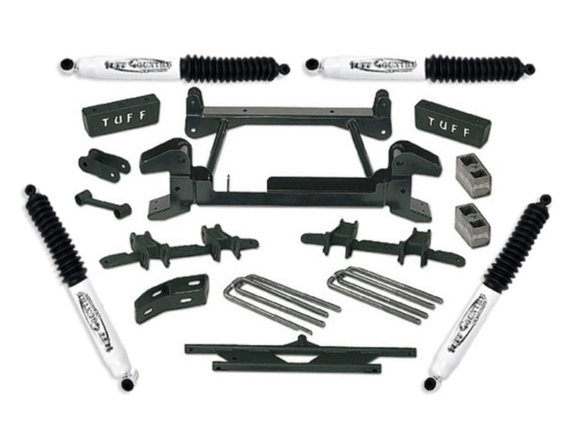 Tuff Country — 1988-1997 Chevy Truck K2500/3500 4x4 (8 Lug)-4in. Lift Kit by (fits models with
