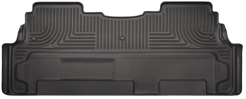 Husky Liners — Husky Liners 09-15 Buick Enclave/Chevy Traverse/GMC Acadia WeatherBeater 2nd Row Black Floor Liners