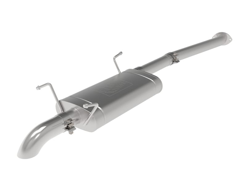 aFe — ROCK BASHER 2-1/2 IN 409 Stainless Steel Cat-Back Hi-Tuck Exhaust System