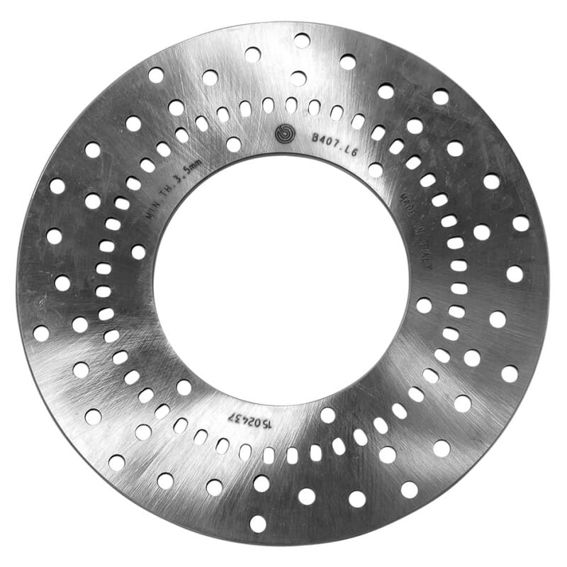 Brembo OE Powersports — Brembo OE 13-21 Piaggio Vespa 946 125cc 220x4mm Brake Disc - Rear Fixed