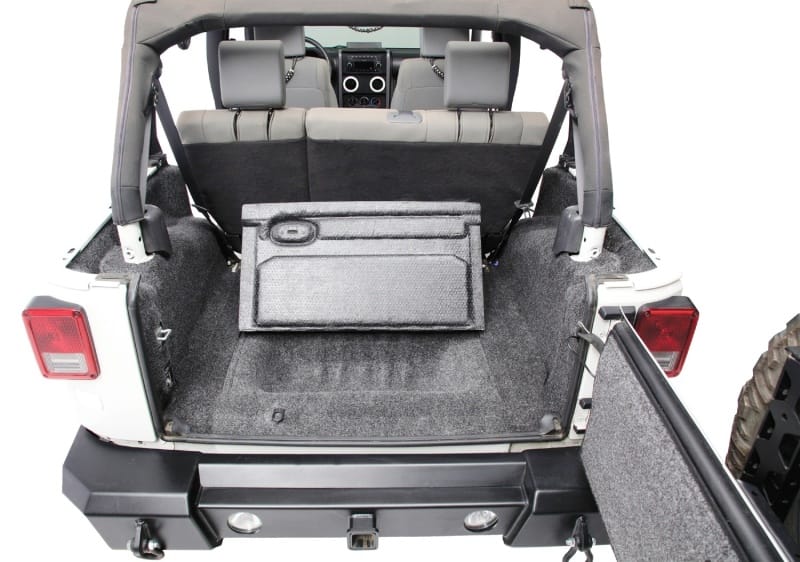 BedRug — JEEP BEDRUG 07-10 JK UNLTD 4DR RR 5PC CARGO KIT (INC TLGTE/TUB LINER)