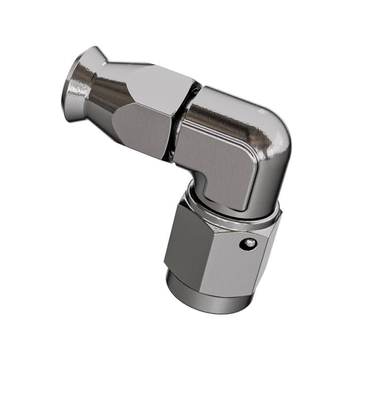 Goodridge — Goodridge 90 Deg Forged Female for AN3 Fittings