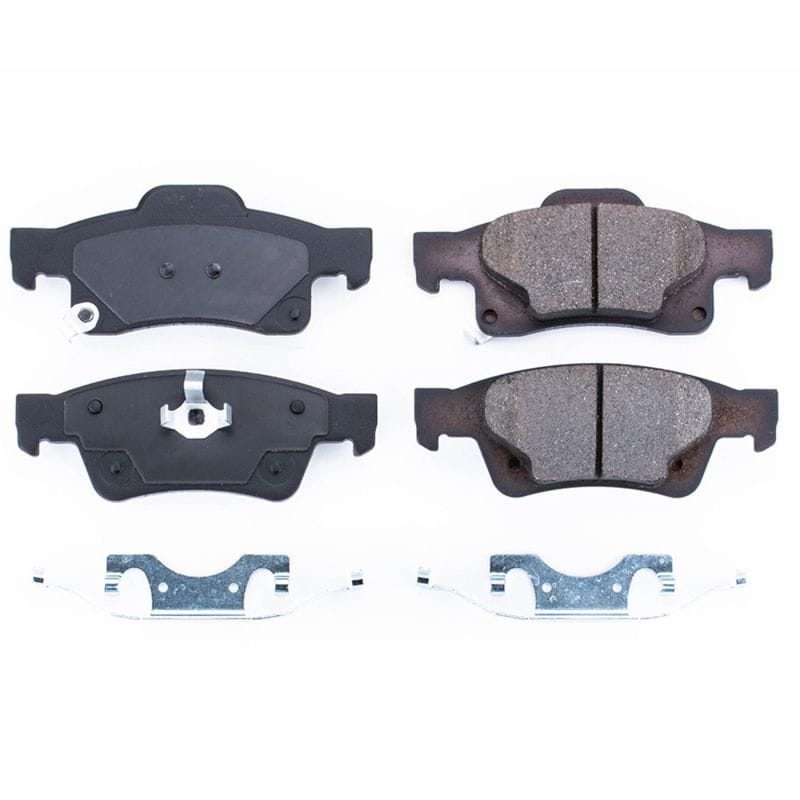 PowerStop — PowerStop - Z17 Low-Dust Ceramic Brake Pads with Hardware