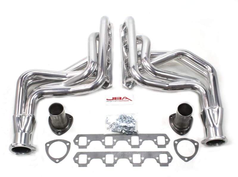 JBA — JBA 65-73 Ford Mustang 260-351W (w/Mustang II Suspension) 1-3/4in Primary Sliver Long Tube Header
Long Tube Header