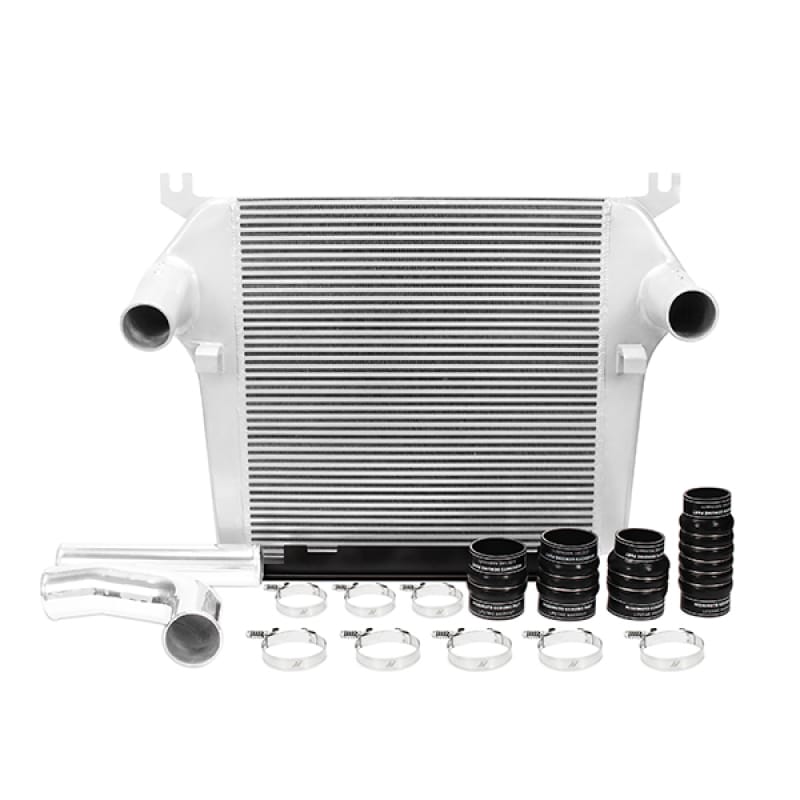Mishimoto — Intercooler Kit, Silver/Polished, fits Dodge 6.7L Cummins 2010-2012
Dodge 6.7L Cummins Intercooler Kit