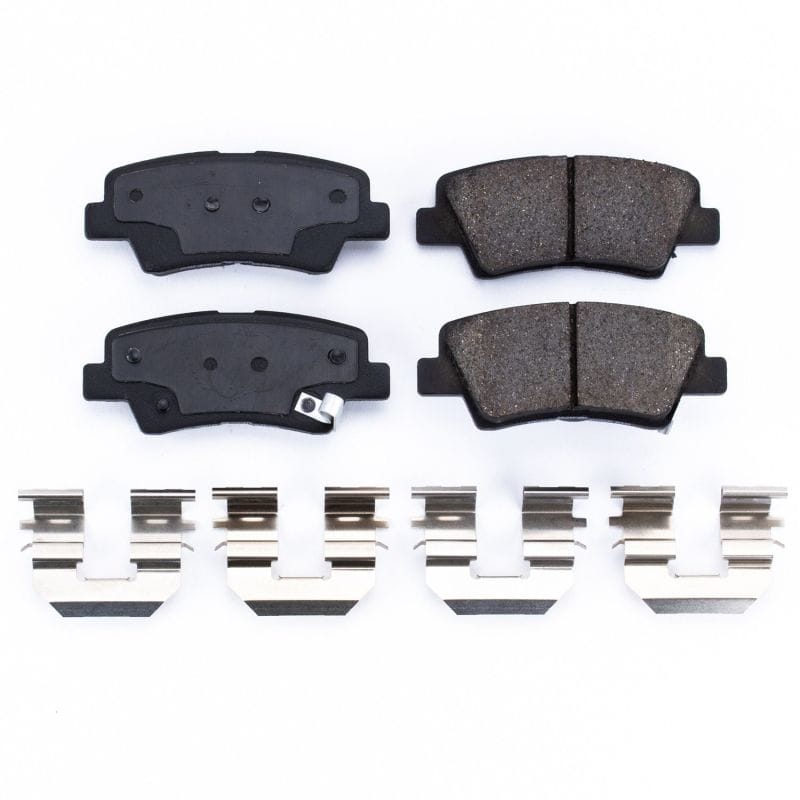 PowerStop — PowerStop - Z17 Low-Dust Ceramic Brake Pads with Hardware