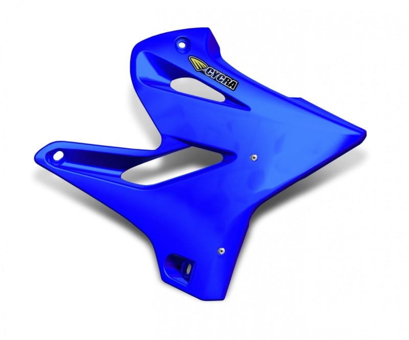 Cycra — Cycra 05-21 Yamaha YZ125 Powerflow Radiator Shrouds - Blue