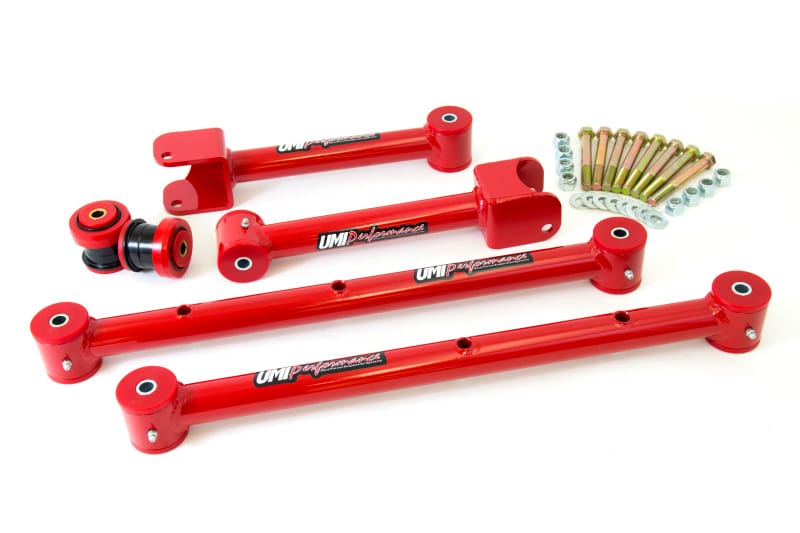 UMI Performance — UMI A-Body rear kit: tubular arms, bushings & hardware for better handling.