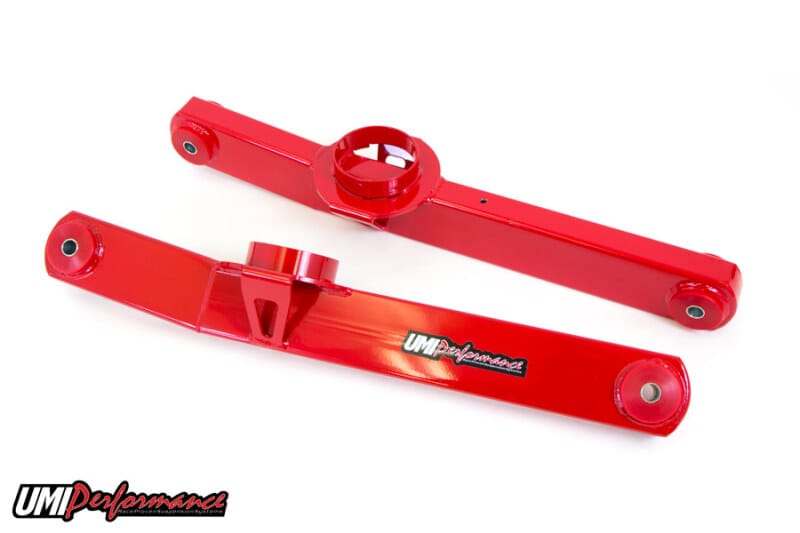 UMI Performance — Boxed control arms boost traction, ride quality, and durability.