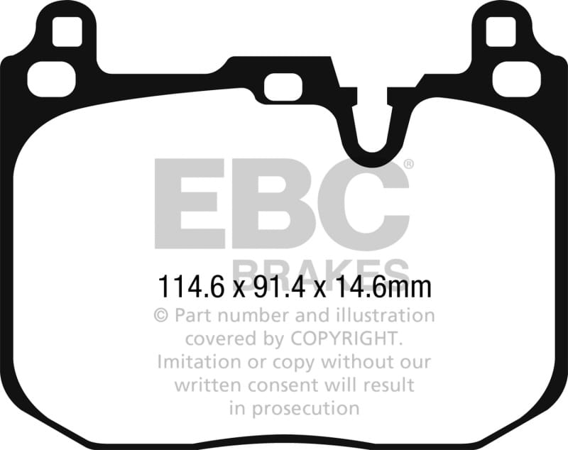 EBC — Yellowstuff Street And Track Brake Pads