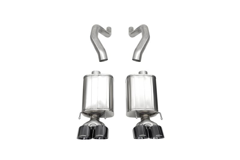 CORSA Performance — 3.0in. Axle-Back Dual Rear Exit with Twin 4.5in. Black PVD Pro Series Tips