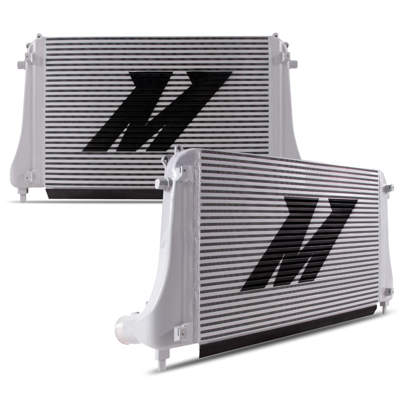 Mishimoto — Intercooler, Silver, fits Volkswagen MK7/MK8 Golf TSI/GTI/R 2015+