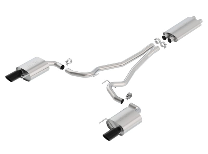 Borla — Cat-Back Exhaust System - EC-Type - Touring