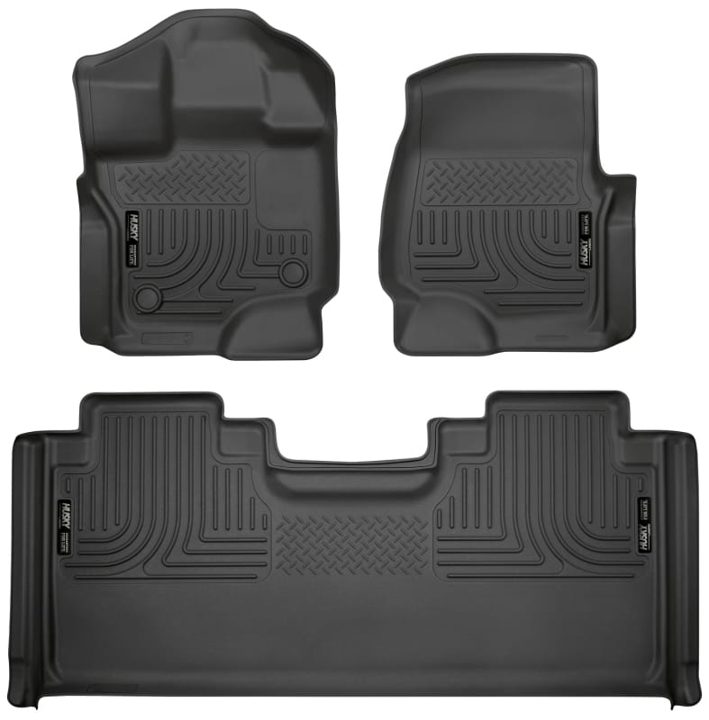 Husky Liners — Weatherbeater - Front & 2nd Seat Floor Liners
Weatherbeater-Front/2nd Seat Floor Liners