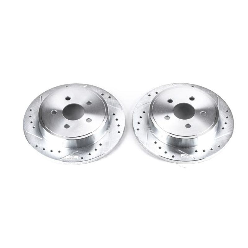 PowerStop — PowerStop Evolution Performance Drilled, Slotted & Plated Brake Rotor Pair